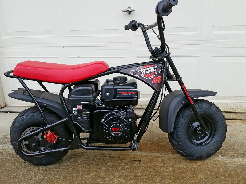 Monster Moto MMB80 with Predator 212 and Torque Converter