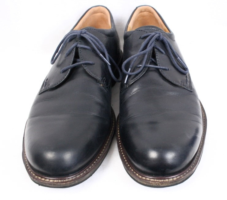 ALLEN EDMONDS Kenilworth Black Leather Derby Oxford Dress Shoes Men 9 B ...